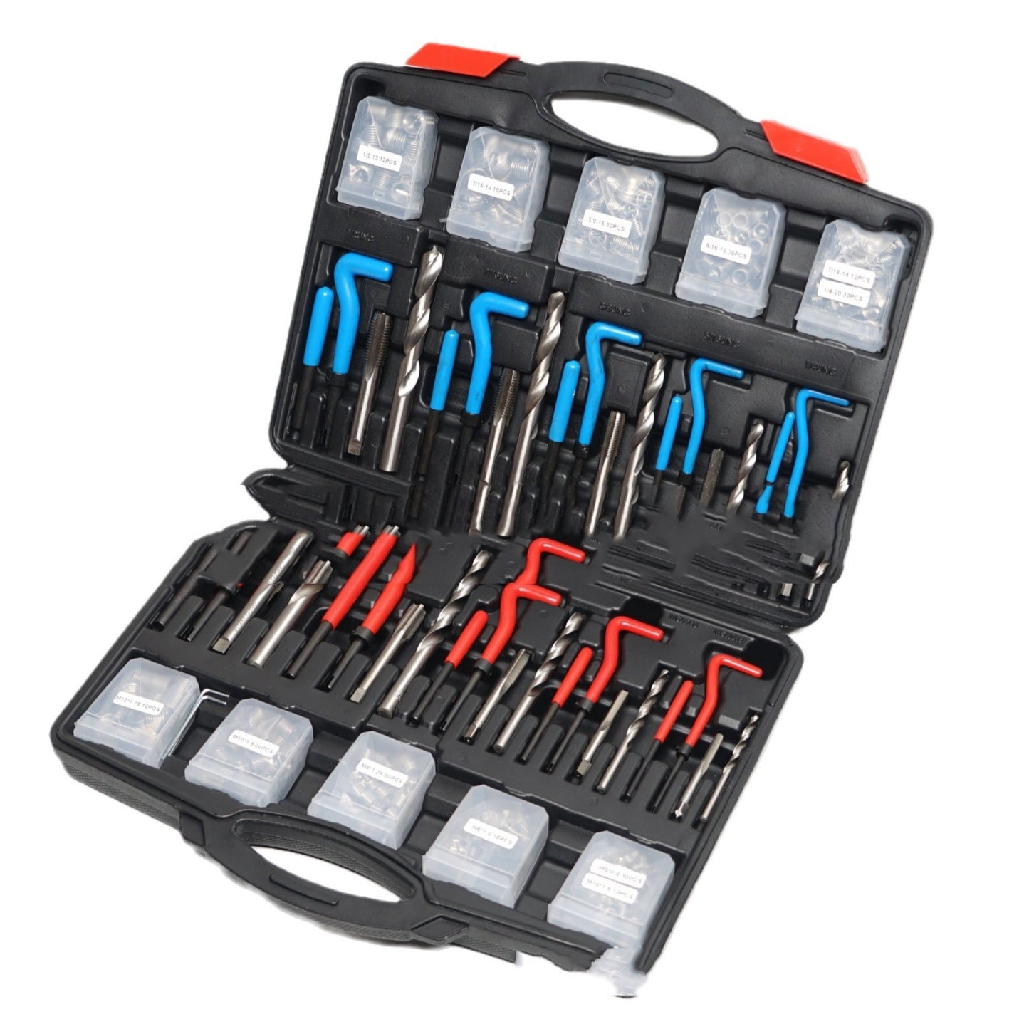 316-Piece Thread Repair & Assembly Kit – Carbon Steel Metric Thread Restorer Set