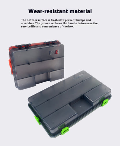 Waterproof Fishing Lure Storage Box – PP Tackle Box, 2 Sizes & 4 Colors (225mm & 275mm)