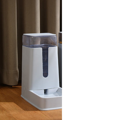 Automatic Pet Feeder & Water Dispenser – 3.5L Double Bowl, Food-Safe PP