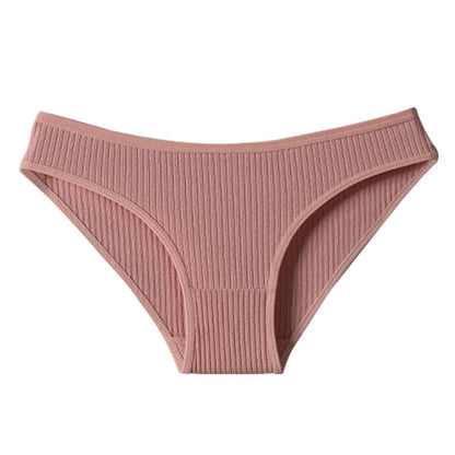 Women's Cotton Low-Rise Sports Briefs – Breathable & Antibacterial