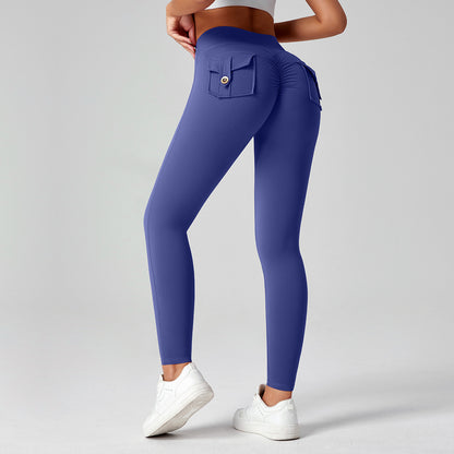 Women's High-Waist Butt-Lifting Yoga Workout Tights