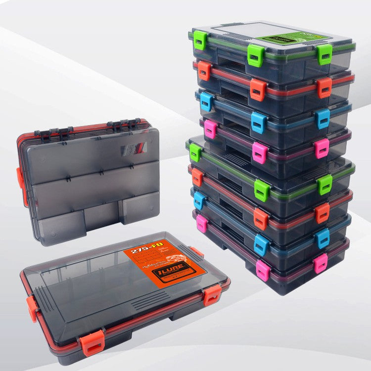 Waterproof Fishing Lure Storage Box – PP Tackle Box, 2 Sizes & 4 Colors (225mm & 275mm)