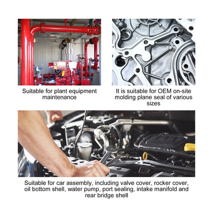 Auto Metal Fuel Tank Repair Sealant – High-Temp Silicone Bonding Glue (50ml)