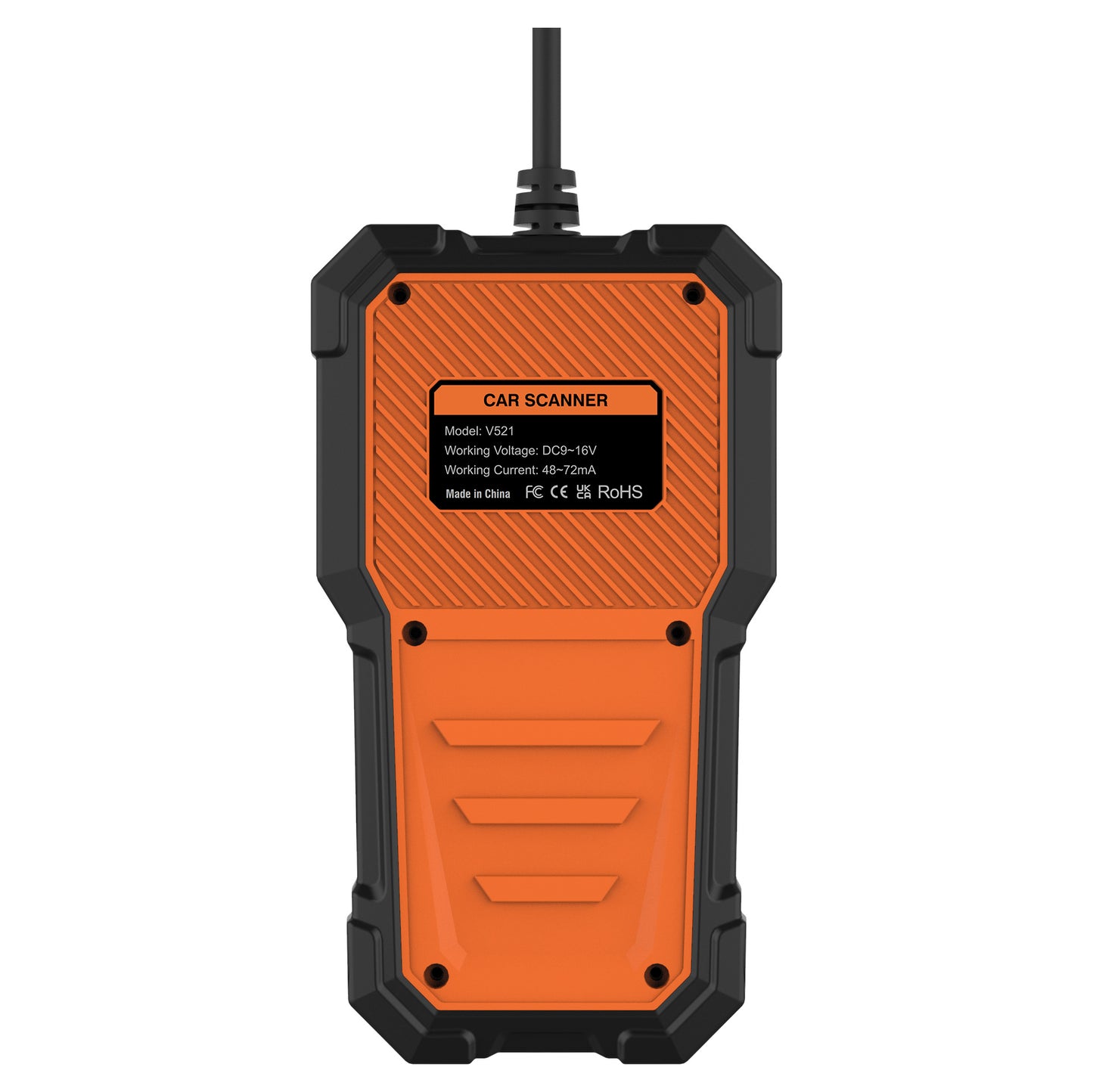 V521 OBD2 Diagnostic Scanner – Cloud Print, 11 Languages, Universal Car Fault Code Reader