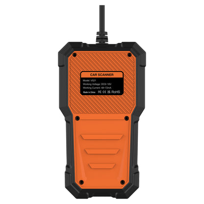V521 OBD2 Diagnostic Scanner – Cloud Print, 11 Languages, Universal Car Fault Code Reader