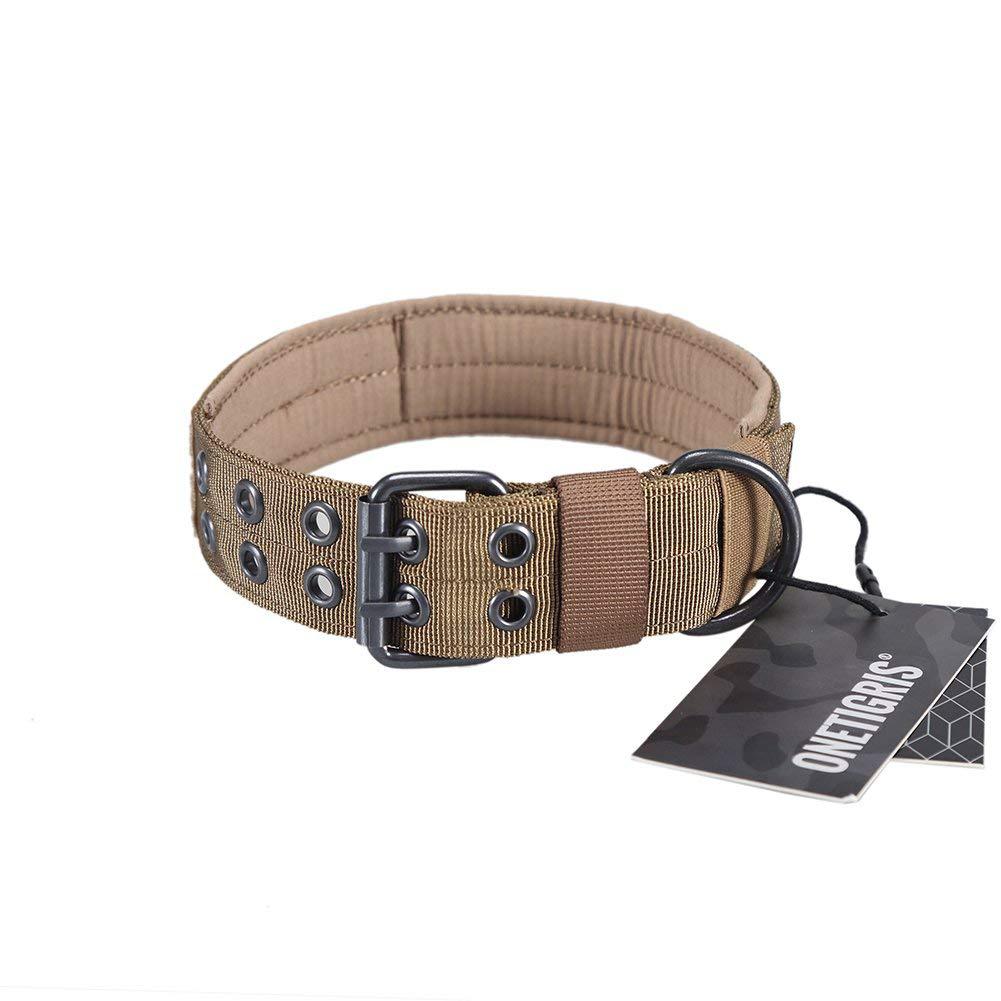 Tactical Nylon Dog Collar – Outdoor & Training | M, L, XL