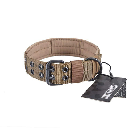 Tactical Nylon Dog Collar – Outdoor & Training | M, L, XL