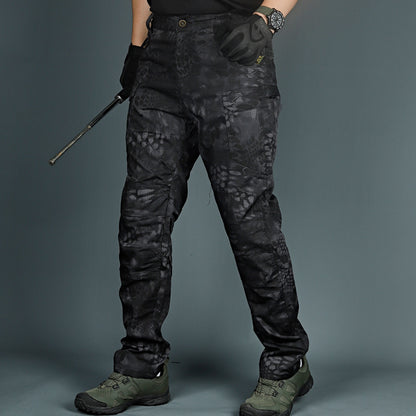 Men's Tactical Outdoor Pants – Camouflage Training Trousers S–6XL