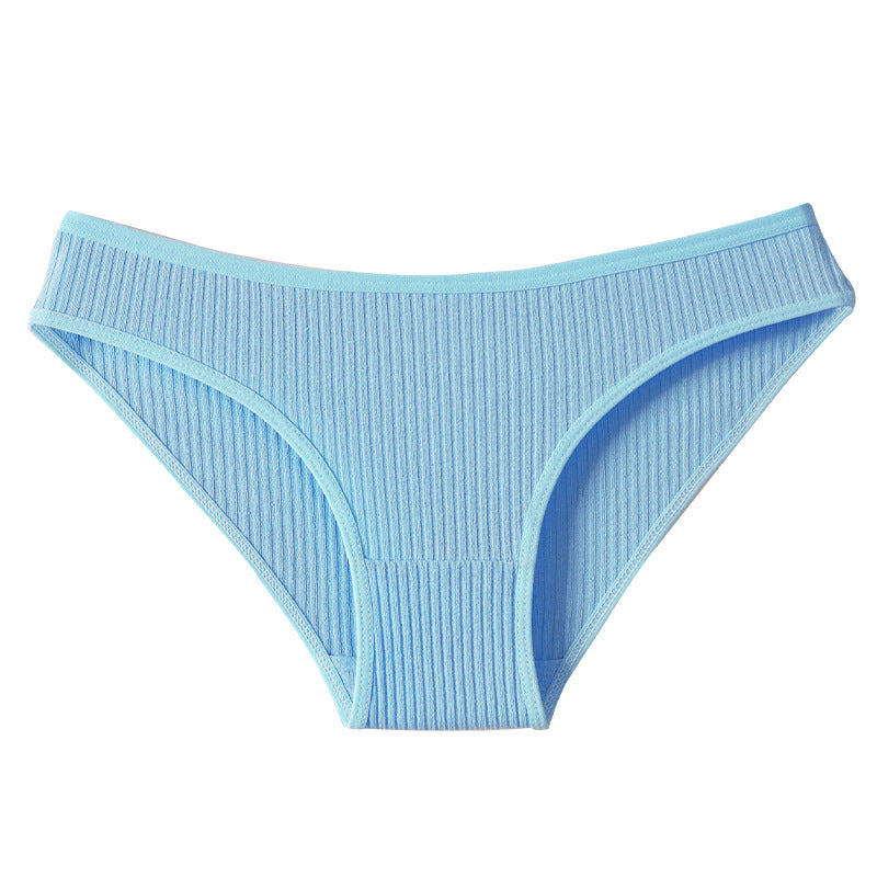 Women's Cotton Low-Rise Sports Briefs – Breathable & Antibacterial