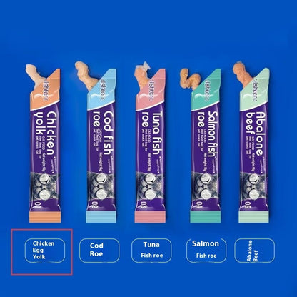 Nutritious Cat Strips – Wet Treat Snacks | 9 Flavors | 16g per Strip