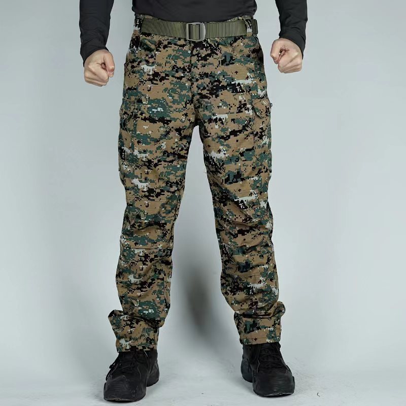 Men's Tactical Outdoor Pants – Camouflage Training Trousers S–6XL