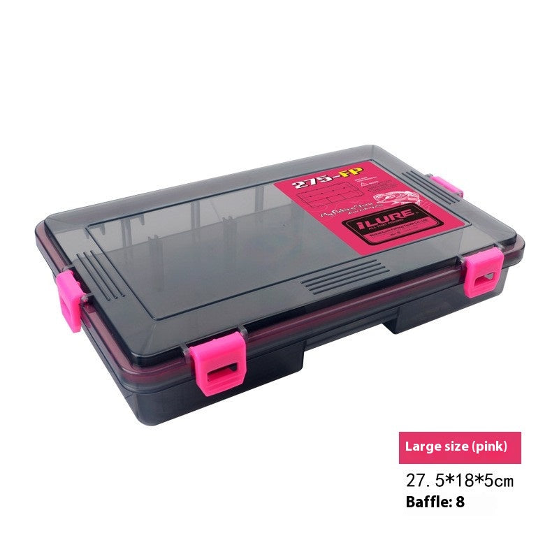 Waterproof Fishing Lure Storage Box – PP Tackle Box, 2 Sizes & 4 Colors (225mm & 275mm)