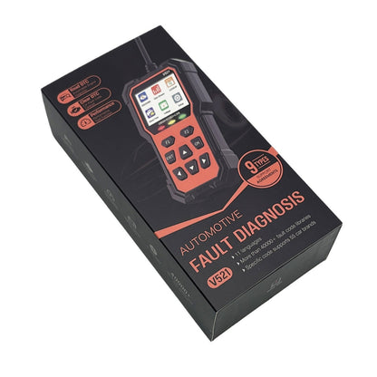 V521 OBD2 Diagnostic Scanner – Cloud Print, 11 Languages, Universal Car Fault Code Reader