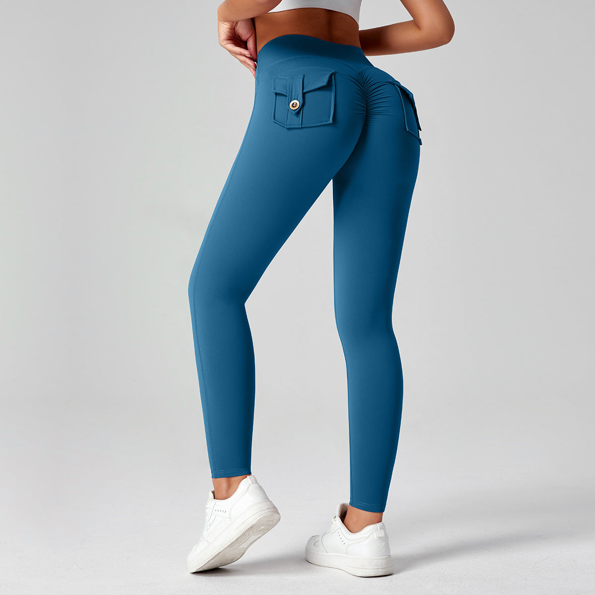 Women's High-Waist Butt-Lifting Yoga Workout Tights