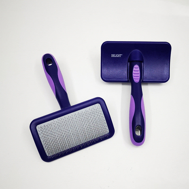 Stainless Steel Soft Needle Pet Comb – For Dogs & Cats